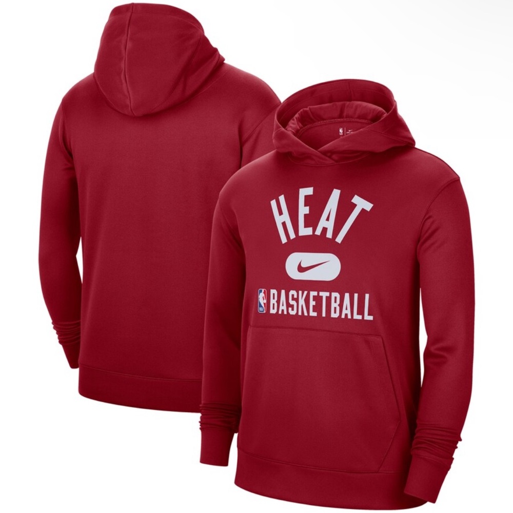 Men’s Nike Miami Heat 2021-2022 Spotlight On Court Performance Hoodie NWOT
